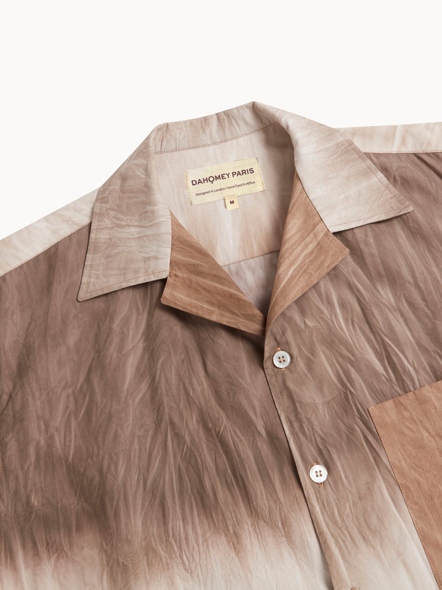 Sahara Sun-Faded Camp Collar Shirt