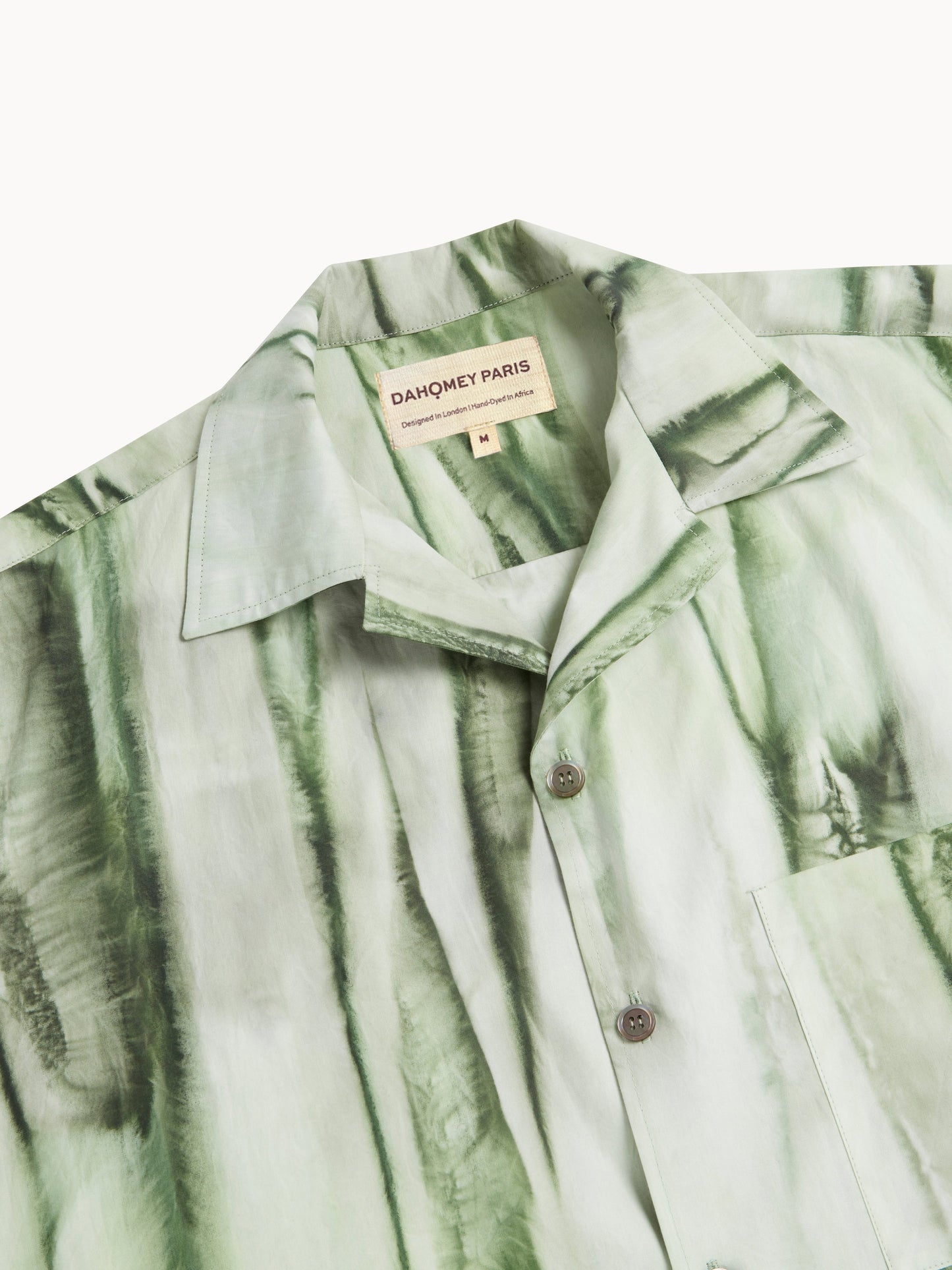 Akniy Green Sun-Faded Shirt