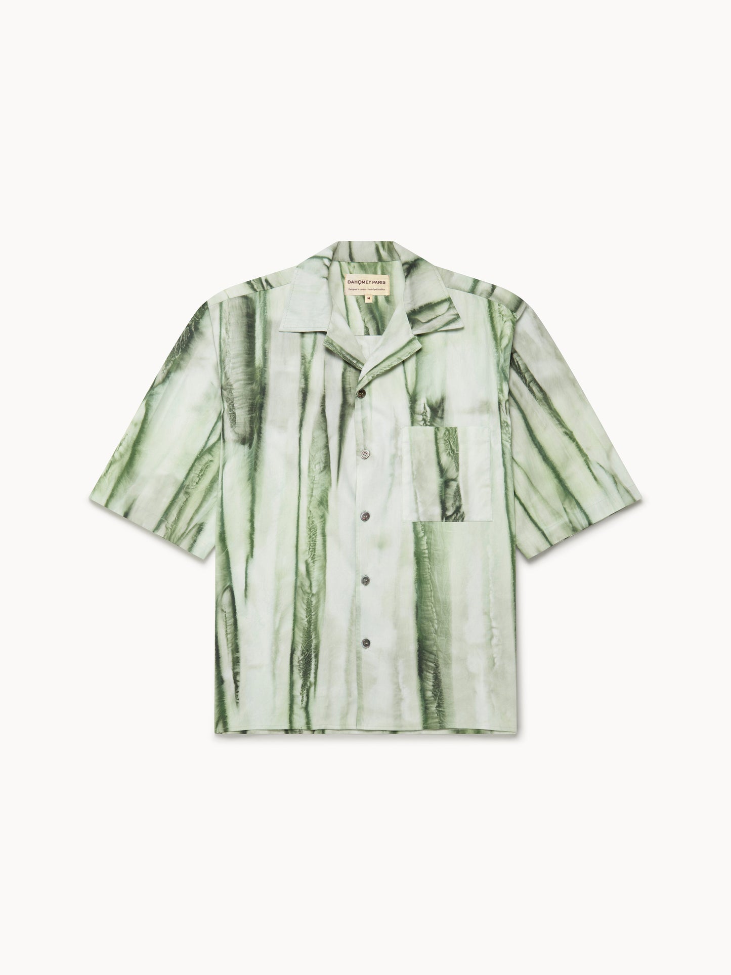 Akniy Green Sun-Faded Shirt