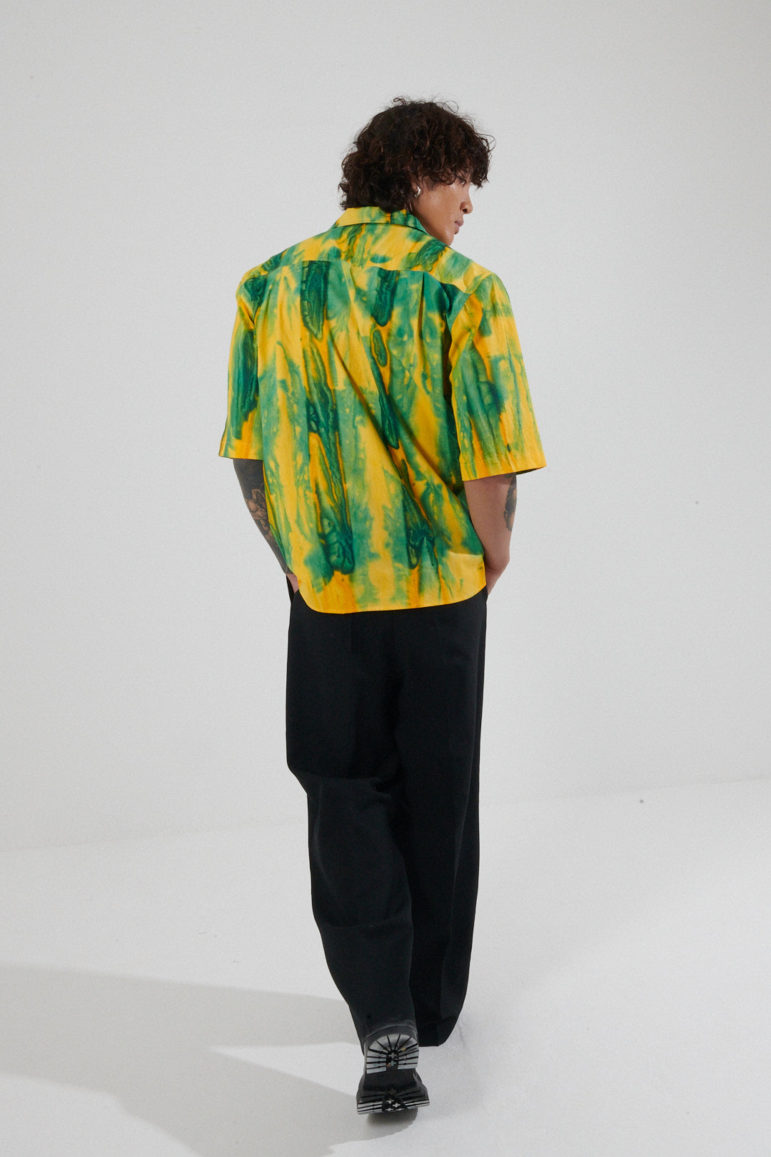 Bahia Sun-Faded Camp Collar Shirt