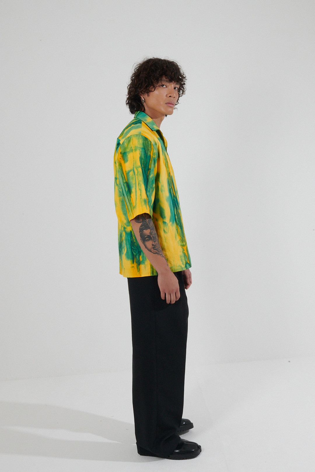 Bahia Sun-Faded Camp Collar Shirt
