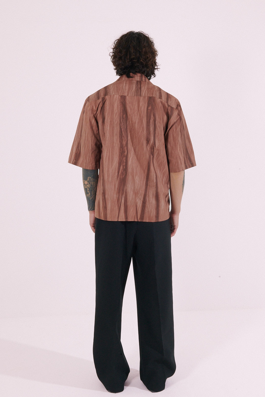 Pendjari Sun-Faded Camp Collar Shirt