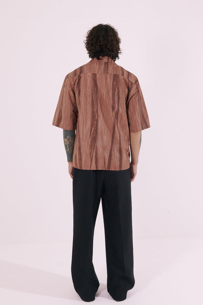 Pendjari Sun-Faded Camp Collar Shirt