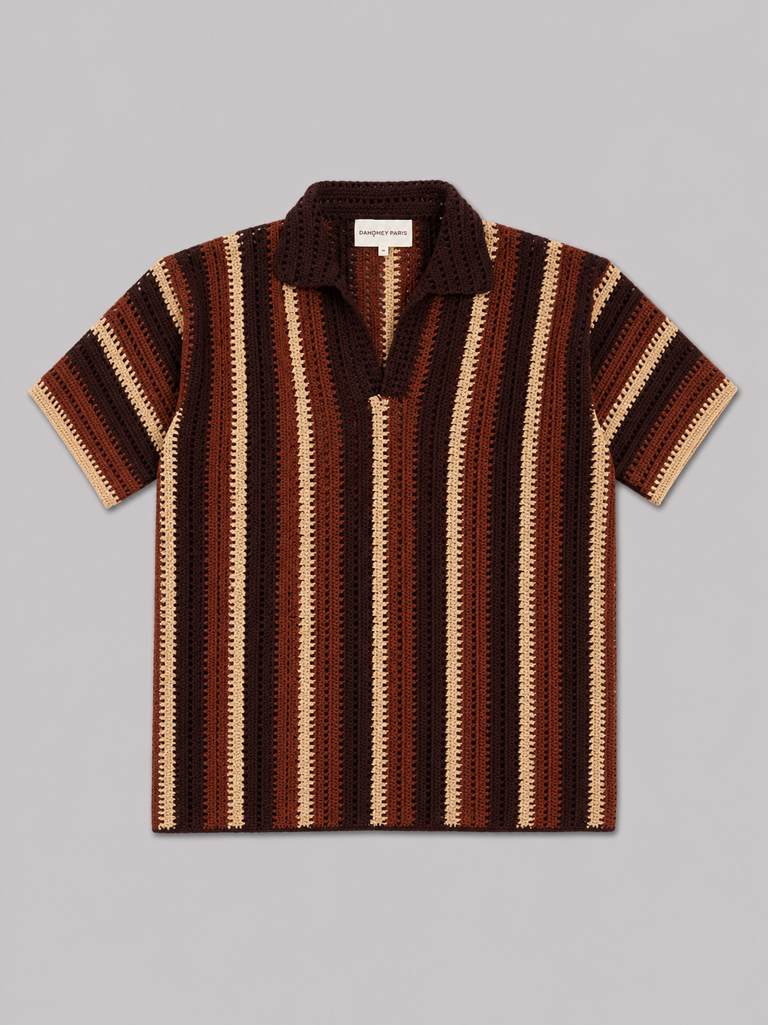 Espresso Stripe Polo shirt