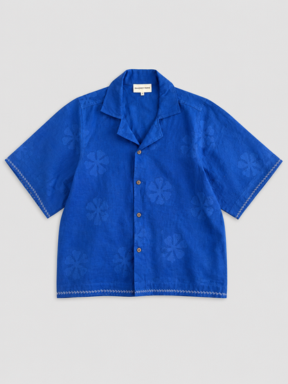 Indigo Atelier Embroidered Shirt