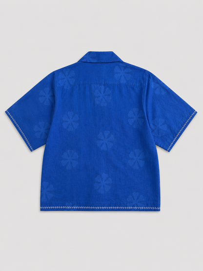 Indigo Atelier Embroidered Shirt