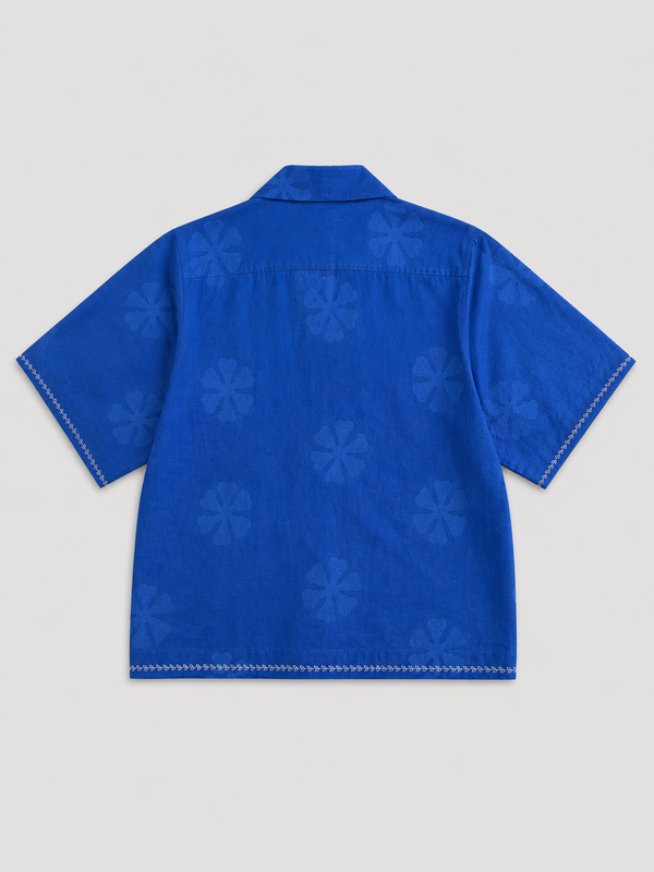 Indigo Atelier Embroidered Shirt